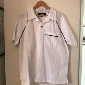 Clean cut Vintage style button down collared shirt from Landers